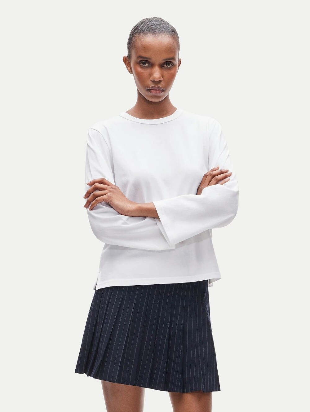 J.Crew Boyfriend Jersey Relaxed Long Sleeve T-shirt
